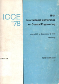 Image of 16th International Conference on Coastal Engineering