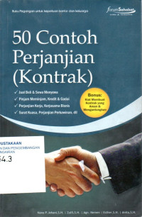 Image of 50 Contoh Perjanjian (Kontrak)
