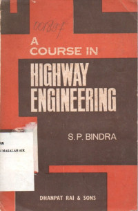 Image of A Course in Highway Engineering