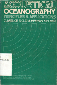 Image of Acoustical Oceanography: Principles and Applications