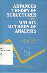 Image of Advanced Theory of Structures and Matrix Methods of Analysis