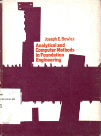 Image of Analytical and Computer Methods in Foundation Engineering