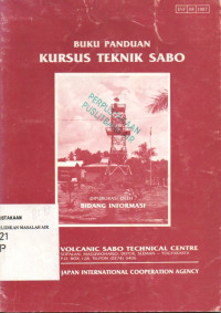 Image of Buku Panduan Kursus Teknik Sabo