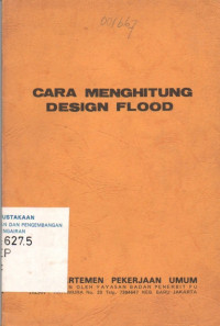 Image of Cara Menghitung Design Flood