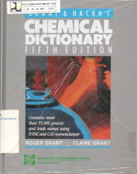 Image of Chemical Dictionary Fifth Edition