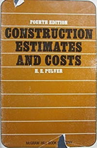 Image of Construction Estimates and Costs fourth edition