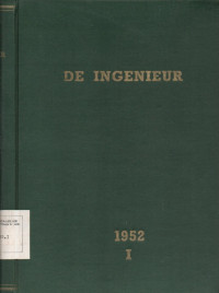 Image of De Ingenieur 1952 I