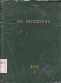 Image of De Ingenieur 1953 I