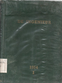 Image of De Ingenieur 1954 I