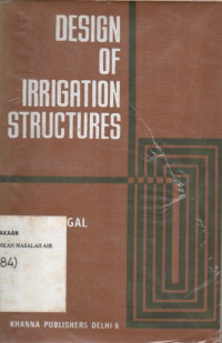 Image of Design of Irrigation Structures