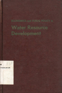 Image of Economic and Public Policy in Water Resource Development