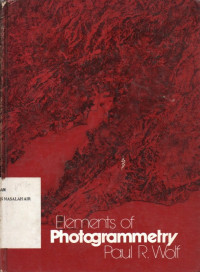 Image of Elements of Photogrammetry