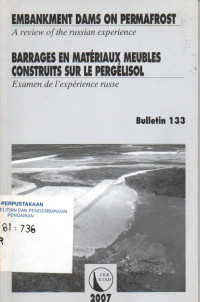 Image of Embankment Dams on Permafrost Bulletin 133