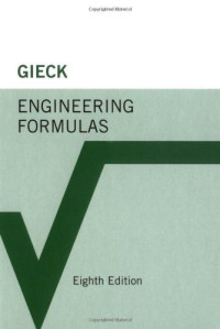 Image of Engineering Formulas Eighth Edition
