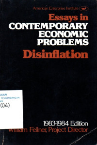Image of Essays in Contemporary Economic Problems Disinflation