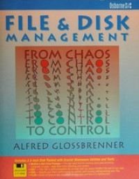 Image of File and Disk Management: From Chaos To Control