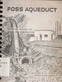 Image of FOSS AQUEDUCT Technical Record of Design and Construction