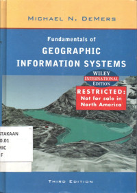 Image of Fundamentals of Geographic Information Systems Third Ed.