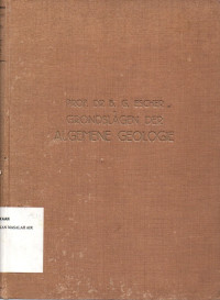 Image of Grondslagen Der Algemene Geologie