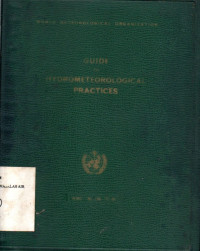 Image of Guide to Hydrometeorological Practices Second Edition