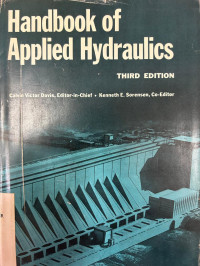 Image of Handbook of Applied Hydraulics Third Edition