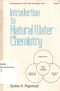 Image of Introduction to Natural Water Chemistry