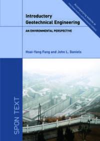 Image of Introductory Geotechnical Engineering an Environmental Engineering