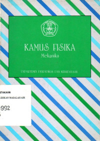 Image of KAMUS FISIKA: Mekanika