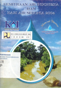 Image of Kemitraan Air Indonesia dan Hari Air Sedunia 2004