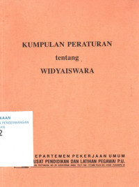 Image of Kumpulan Peraturan tentang Widyaiswara