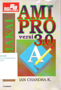 Image of Memakai AMI Pro Versi 3.0