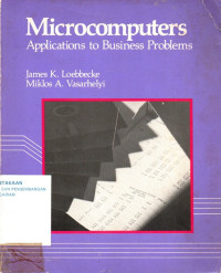 Image of Microcomputers Applications to Business Problems