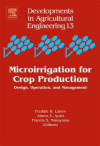 Image of Microirrigation for Crop Production: Design, Operation, and Management