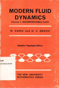 Image of Modern Fluid Dynamics Volume 1 Incompressible Flow
