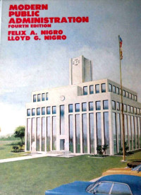 Image of Modern Public Administration fourth edition