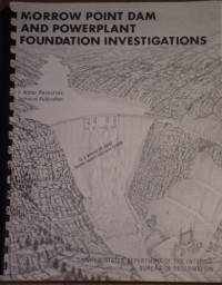 Image of MORROW POINT UNDERGROUND POWERPLANT ROCK MECHANICS INVESTIGATIONS