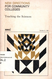 Image of New Directions For Comunity Colleges Teaching the Sciences