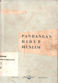 Image of Pandangan Hidup Muslim