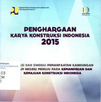 Image of Penghargaan Karya Konstruksi Indonesia 2015