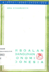 Image of Persoalan Pembangunan Ekonomi Indonesia