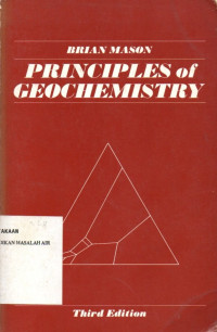 Image of Principles of Geochemistry Third Edition