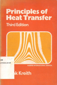 Image of Principles of Heat Transfer Third Edition