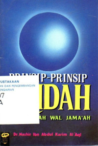 Image of Prinsip-Prinsip Aqidah Ahlussunah Wal Jamaah