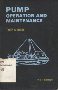 Image of Pump Operation and Maintenance