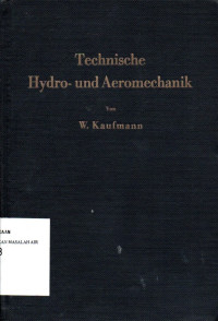 Image of TECHNISCHE HYDRO-UND AEROMECHANIK