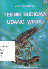Image of Teknik Budidaya Udang Windu