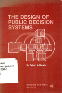 Image of The Design of Public Decision Systems