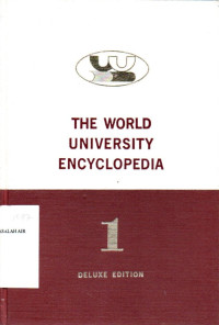 Image of The World University Encyclopedia Volume 1 : A-Agustus II
