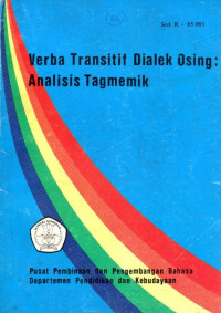 Image of Verba Transitif Dialek Osing: Analisis Tagmemik